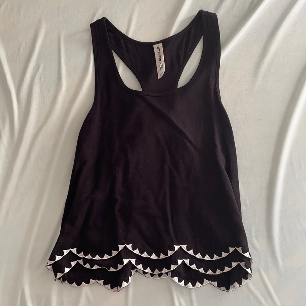 Racer back tank top